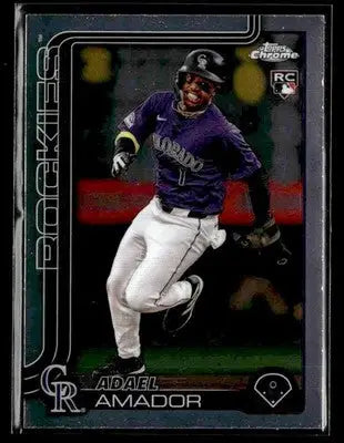 2025 Topps Chrome #255 Adael Amador - Baseball Card Single