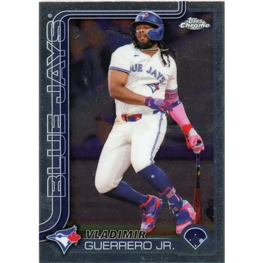 2025 topps Chrome #259 Vladimir Guerrero Jr. NM-MT Toronto Blue Jays Baseball Card - Baseball Card Single