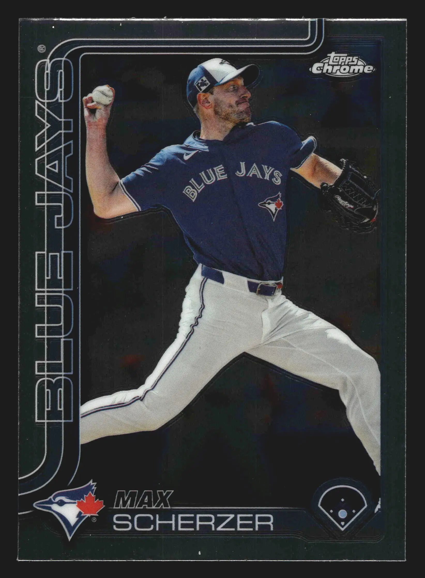 2025 Topps Chrome #260 Max Scherzer Toronto Blue Jays
