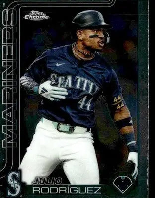 2025 Topps Chrome #261 Julio Rodríguez - Baseball Card Single