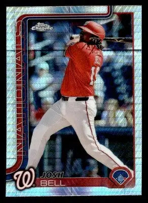 2025 Topps Chrome #263 Josh Bell Prism Refractors - Baseball Card Single