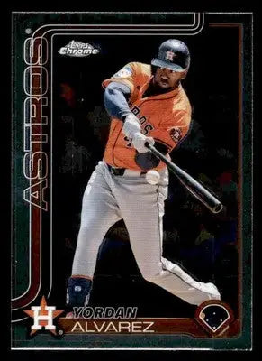 2025 Topps Chrome #267 Yordan Alvarez - Baseball Card Single