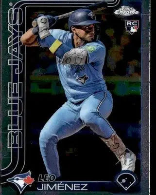 2025 Topps Chrome #276 Leo Jiménez - Baseball Card Single