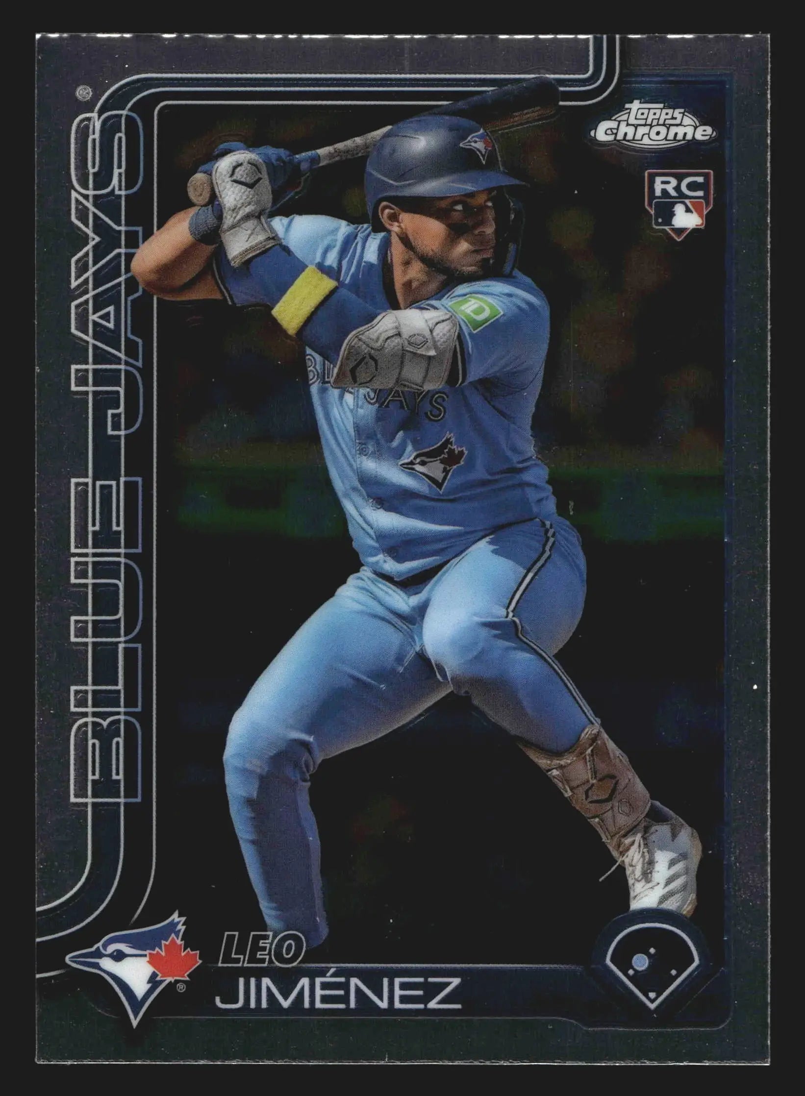 2025 Topps Chrome #276 Leo Jimenez Toronto Blue Jays RC