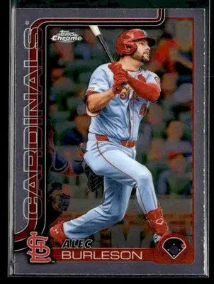 2025 Topps Chrome #281 Alec Burleson - Baseball Card Single