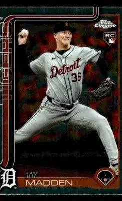 2025 Topps Chrome #285 Ty Madden - Baseball Card Single