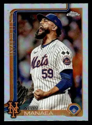 2025 Topps Chrome #287 Sean Manaea Refractors - Baseball Card Single