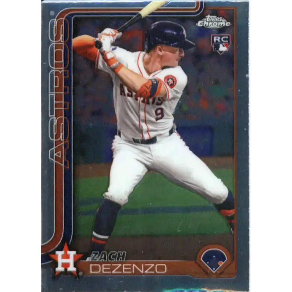 2025 topps Chrome #294 Zach Dezenzo NM-MT RC Rookie Houston Astros Baseball Card - Baseball Card Single