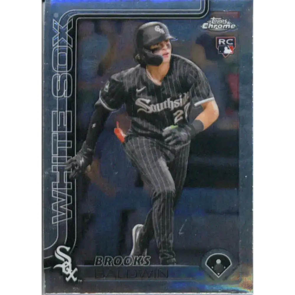 2025 topps Chrome #3 Brooks Baldwin NM-MT RC Rookie Chicago White Sox Baseball Card - Baseball Card Single