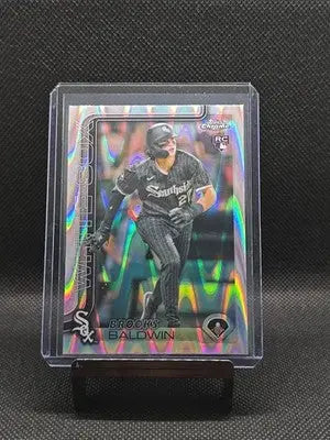 2025 Topps Chrome #3 Brooks Baldwin RayWave Refractor Chicago White Sox - Baseball Card Single