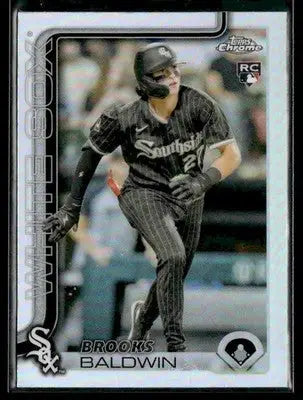 2025 Topps Chrome #3 Brooks Baldwin Refractors - Baseball Card Single