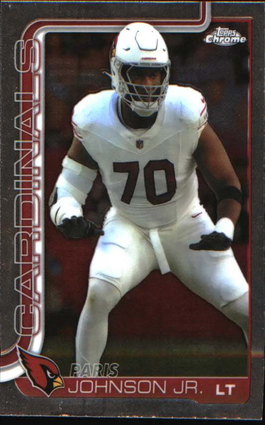 2025 Topps Chrome #3 Paris Johnson Jr.