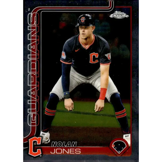 2025 topps Chrome #32 Nolan Jones NM-MT Cleveland Guardians Baseball Card - Baseball Card Single