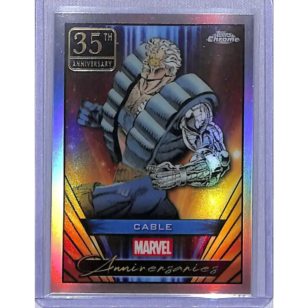 2025 Topps Chrome 35th Anniversary #MA-23 Cable NM-MT - Marvel Card Single