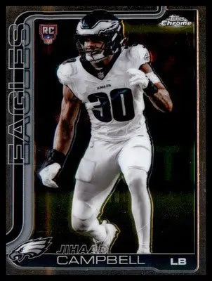 2025 Topps Chrome #366 Jihaad Campbell Rookie Rookie