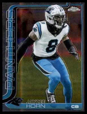 2025 Topps Chrome #41 Jaycee Horn - Football Card Single