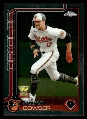 2025 Topps Chrome #44 Colton Cowser - Baseball Card Single