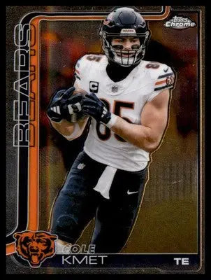 2025 Topps Chrome #51 Cole Kmet - Football Card Single