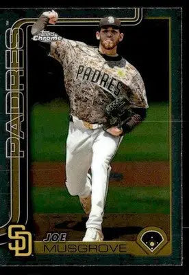 2025 Topps Chrome #55 Joe Musgrove - Baseball Card Single