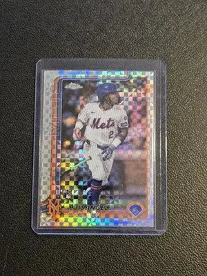 2025 Topps Chrome #56 Luisangel Acuña X-Fractors - Baseball Card Single