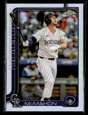 2025 Topps Chrome #66 Ryan McMahon Refractors - Baseball Card Single