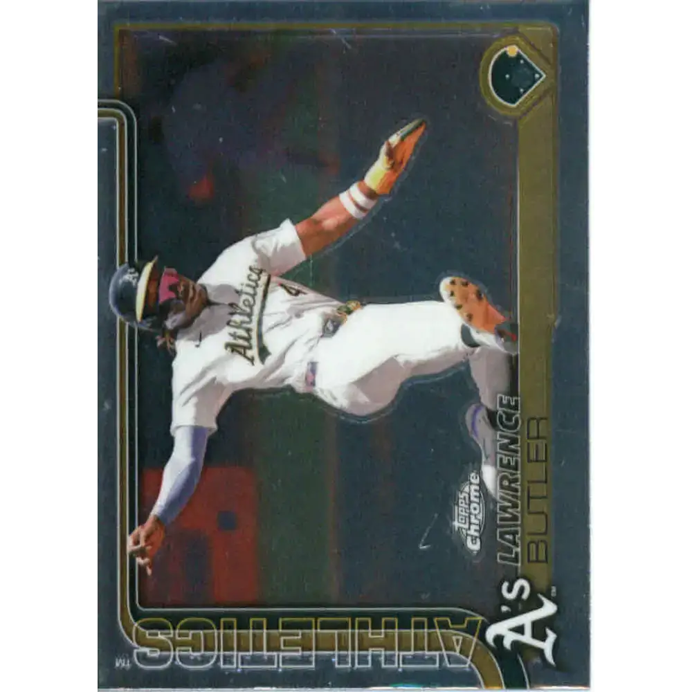 2025 topps Chrome #67 Lawrence Butler NM-MT Athletics Baseball Card - Baseball Card Single