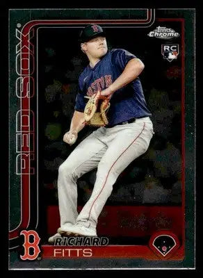 2025 Topps Chrome #72 Richard Fitts - Baseball Card Single