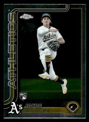 2025 Topps Chrome #96 Jacob Wilson - Baseball Card Single