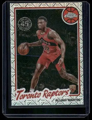 2025 Topps Chrome Alijah Martin #TC-AM RC Basketball - Basketball Card Single