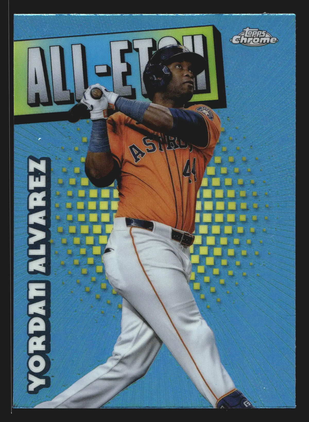 2025 Topps Chrome All-Etch #CAE-14 Yordan Alvarez Astros - Baseball Card Single
