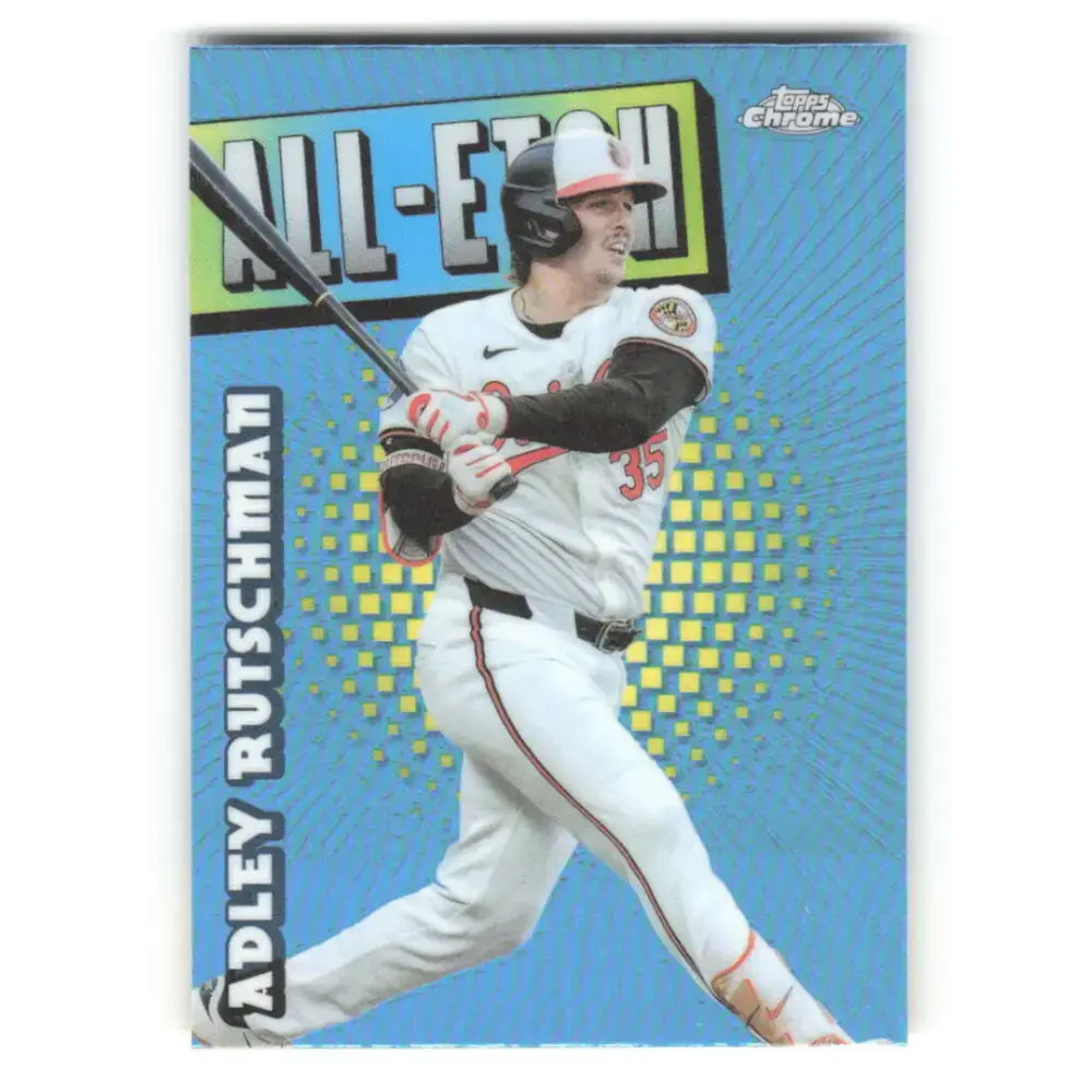 2025 topps Chrome All-Etch #CAE-6 Adley Rutschman NM-MT Baltimore Orioles Baseball Card - Baseball Card Single