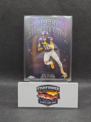 2025 Topps Chrome - All-Chrome Team Justin Jefferson #ACT-6 - Football Card Single
