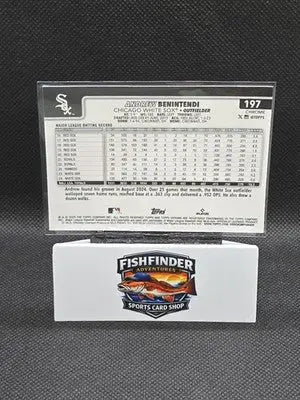 2025 Topps Chrome - Andrew Benintendi #197 Sepia Refractor - Baseball Card Single