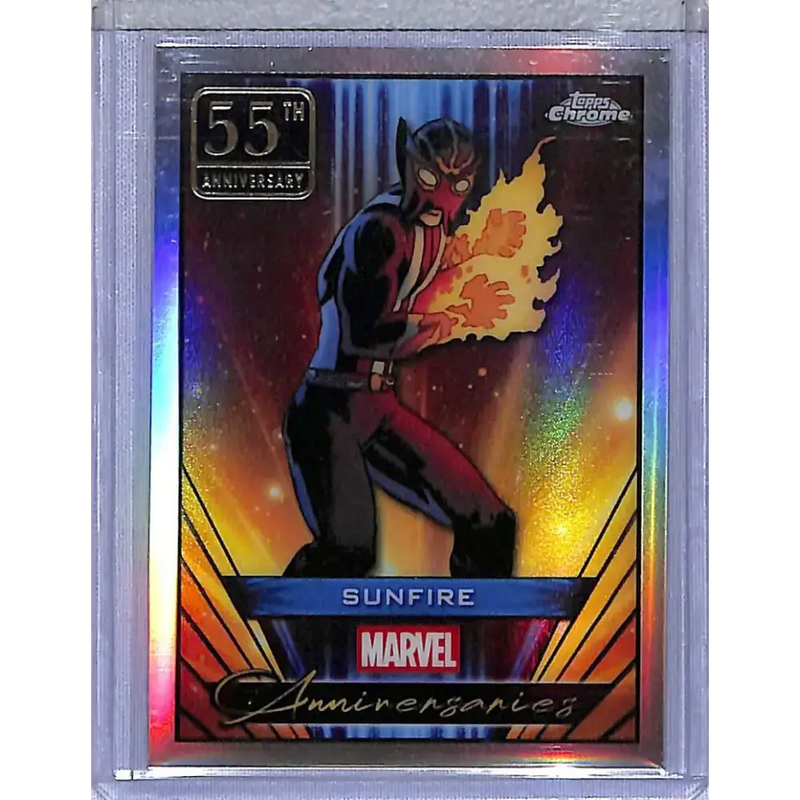 2025 Topps Chrome Anniversaries #MA-10 Sunfire NM-MT - Marvel Card Single
