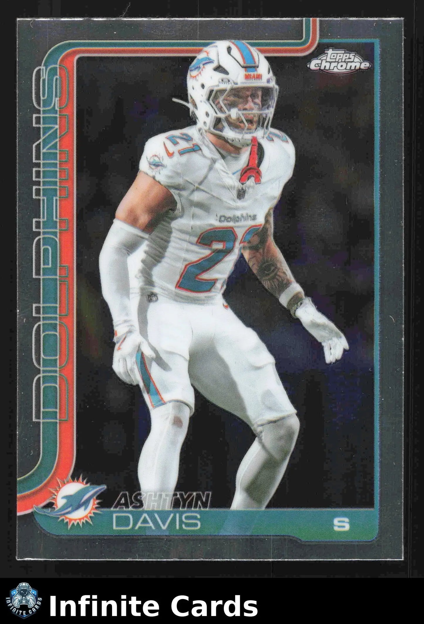 2025 Topps Chrome ASHTYN DAVIS #194 Miami Dolphins - Football Card Single