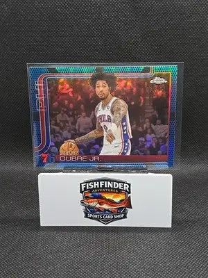 2025 Topps Chrome Basketball Kelly Oubre Jr. #114 Blue Basketball Refractor/150 - Basketball Card Single