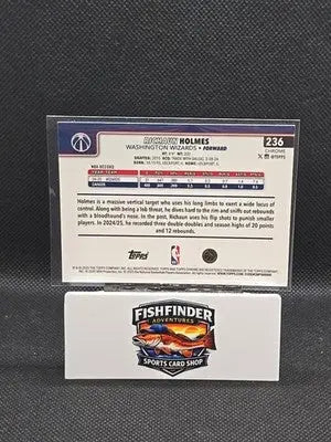 2025 Topps Chrome Basketball Skylight Refractor #236 Richaun Holmes - Basketball Card Single