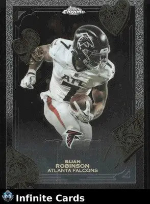 2025 Topps Chrome BIJAN ROBINSON #F15-14 Fortune 15 Atlanta Falcons