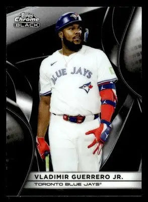 2025 Topps Chrome Black #102 Vladimir Guerrero Jr. - Baseball Card Single