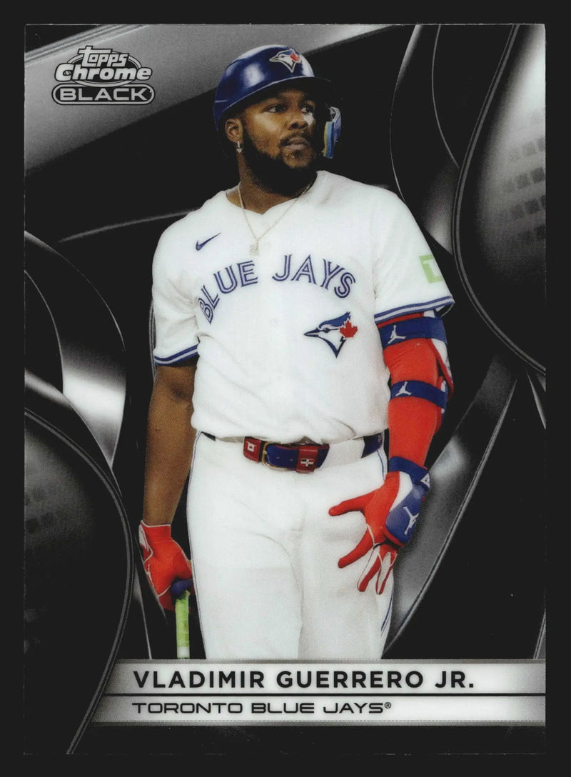2025 Topps Chrome Black #102 Vladimir Guerrero Jr Toronto Blue Jays