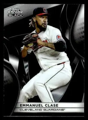 2025 Topps Chrome Black #119 Emmanuel Clase - Baseball Card Single