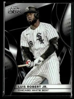 2025 Topps Chrome Black #25 Luis Robert Jr. - Baseball Card Single