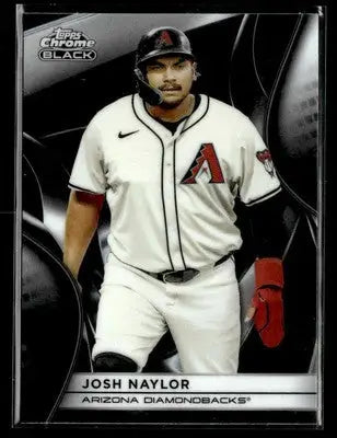 2025 Topps Chrome Black #36 Josh Naylor - Baseball Card Single