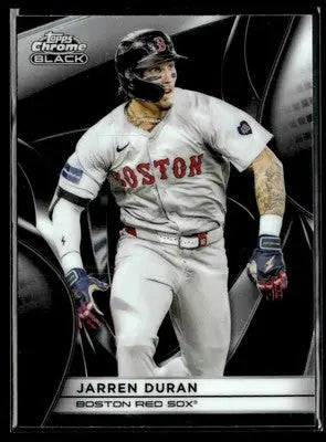 2025 Topps Chrome Black #87 Jarren Duran - Baseball Card Single