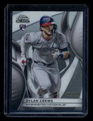 2025 Topps Chrome Black Dylan Crews #127 RC 068/199 Baseball - Baseball Card Single