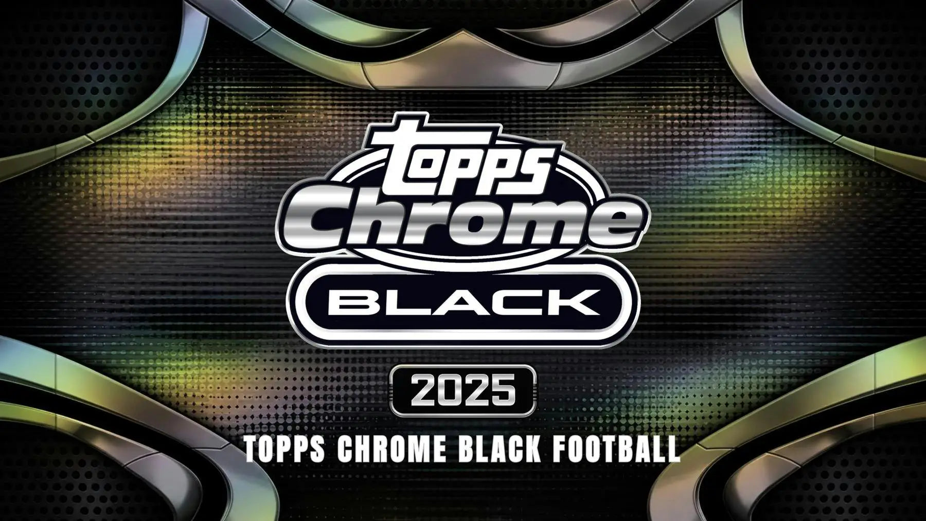 2025 Topps Chrome Black Football Hobby Box | Columbia Sports Cards - Sports Card Hobby Boxes