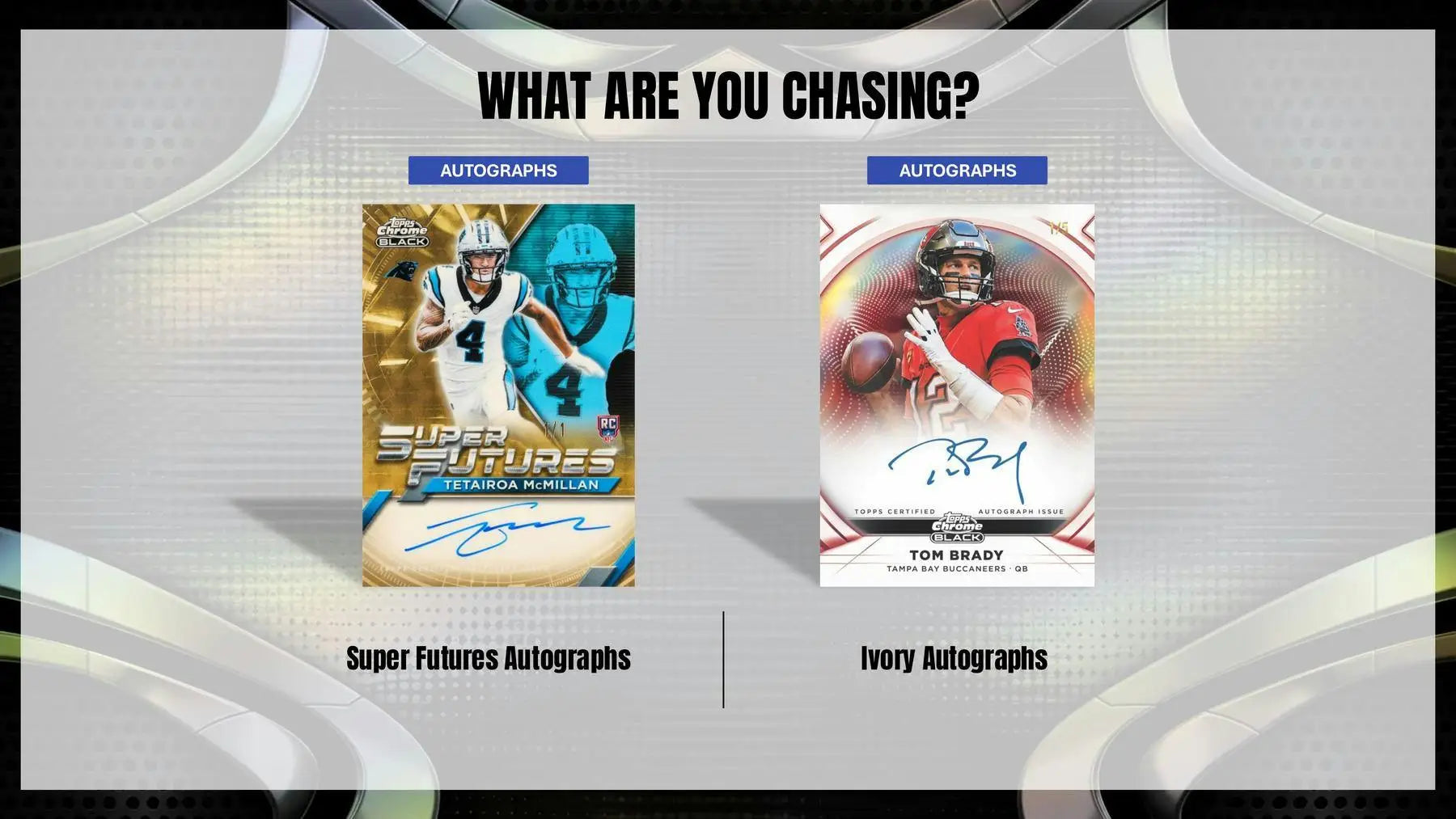 2025 Topps Chrome Black Football Hobby Box | Columbia Sports Cards - Sports Card Hobby Boxes