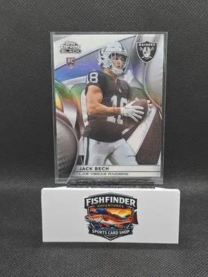 2025 Topps Chrome Black - Jack Bech #126 Rookie Refractor /299 - Football Card Single