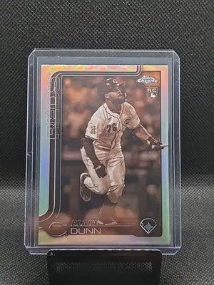2025 TOPPS Chrome Blake Dunn Sepia #161 - Baseball Card Single