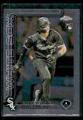 2025 Topps Chrome Brooks Baldwin #3 RC Chicago White Sox